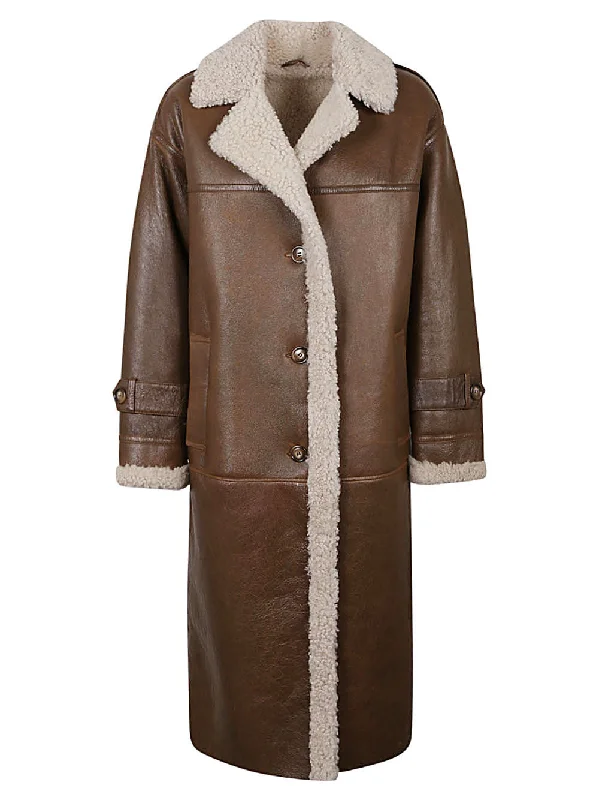 Elegant Outline Enes Women's Coats Camel