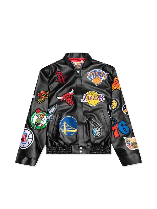 Cool Breeze At Night Nba collage jacket
