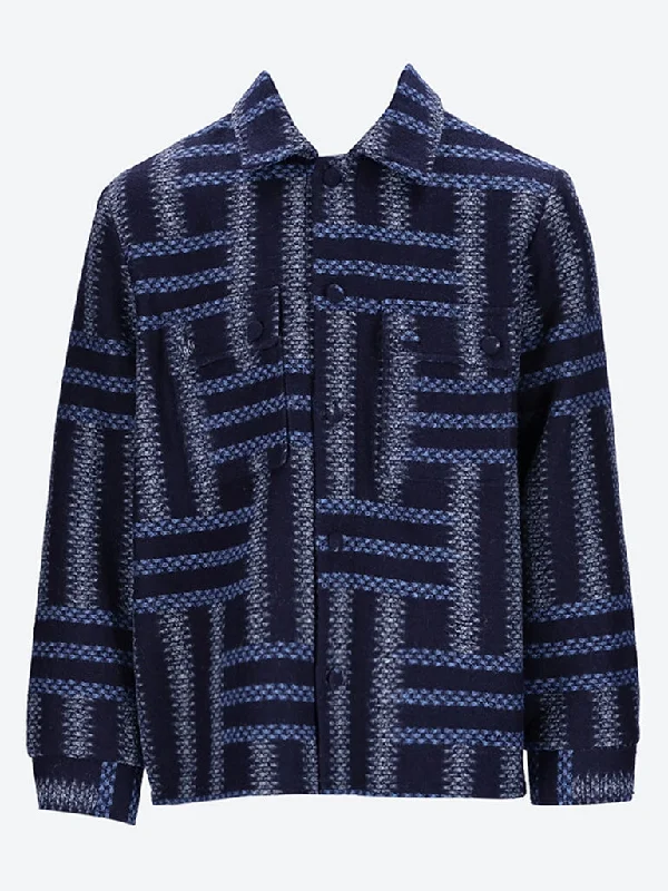 Modernism Kenzo weave overshirt