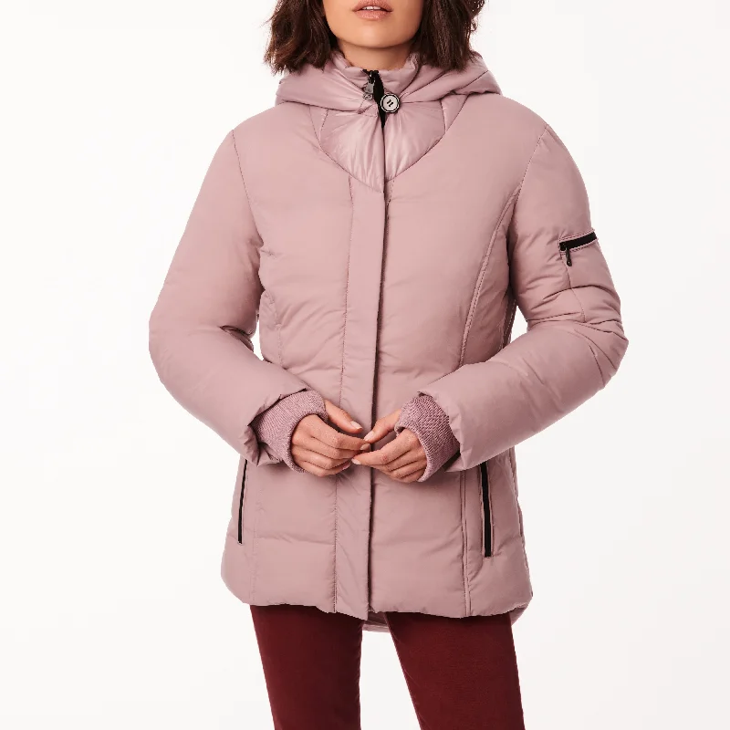 Youthful Vitality Layered Puffer Jacket