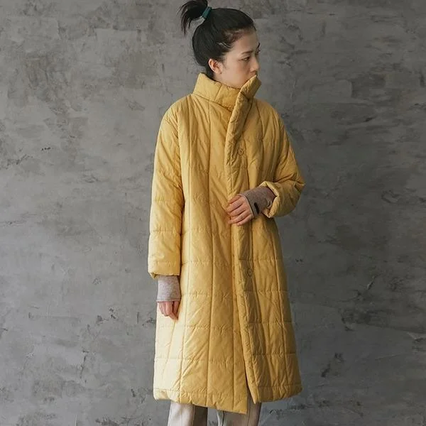 French Style Loose Leisure Fashion All-match 5 Color Winter Thick Warm Cotton Jacket