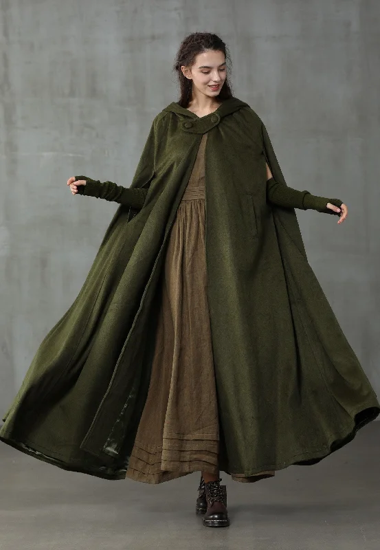 Relaxed Fashion Outlander 2020 | 100% Wool Cloak Coat