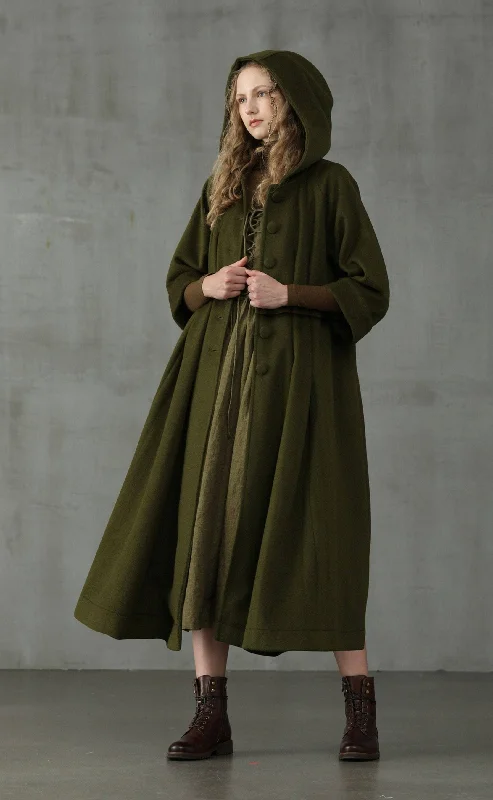 Soft Style Academy 06 | hooded wool coat jacket