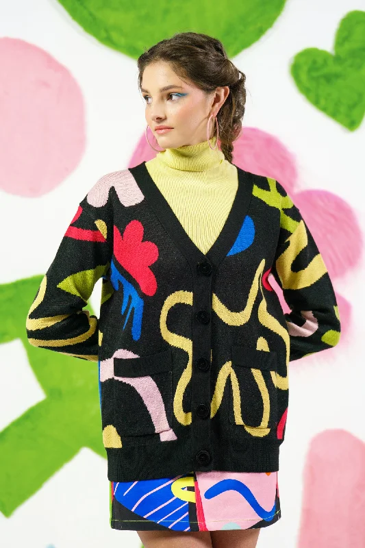 Unique Fashion Playground Cardigan - Final Sale
