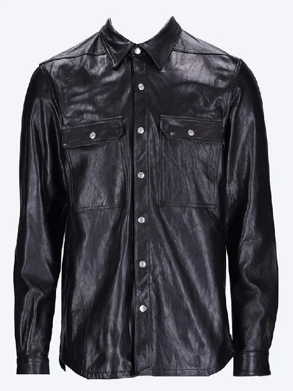 Soft Comfort Wear Outershirt leather jacket