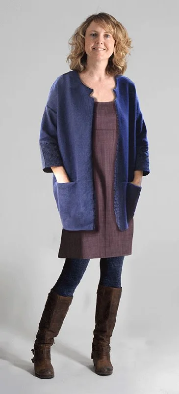 Cozy Chic Wear Sew Different Cocoon Jacket
