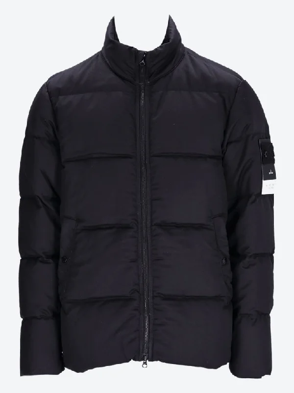 Relaxed Fit Wear Twill wool down real down jacket