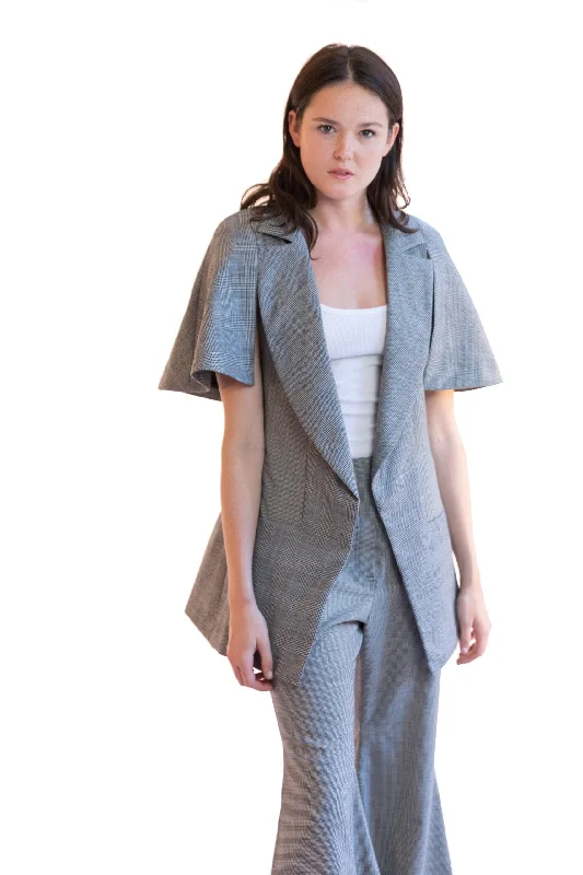 Street Fashion Trend Patterns TPC13 Cape Sleeve Jacket