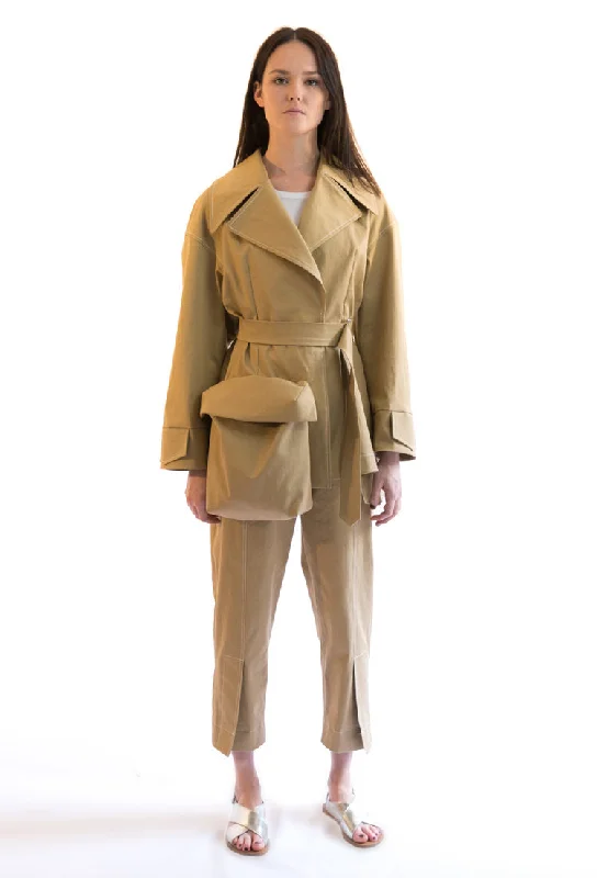 Relaxed Dresses Trend Patterns TPC8 Trench Jacket