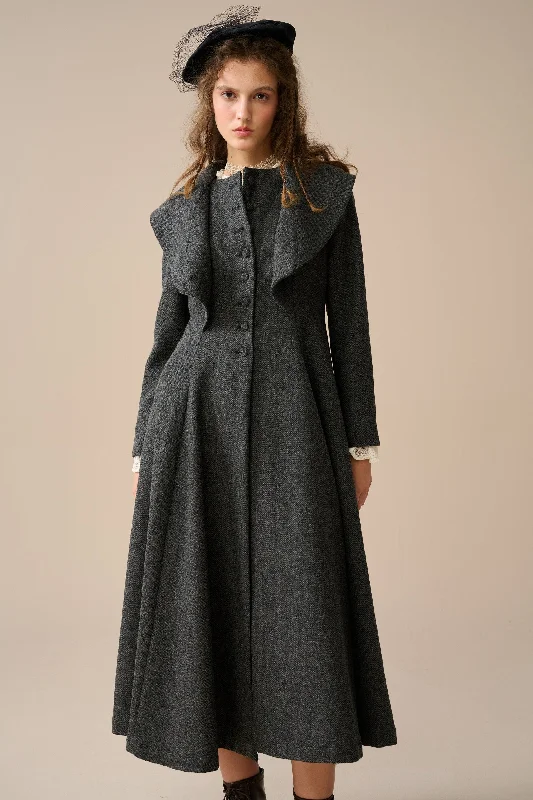 Soft Wear Gemma 17 | 100% wool victorian coat