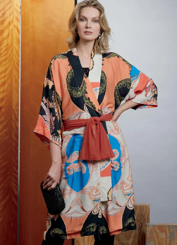 Comfortable Wear Vogue Robe V1610