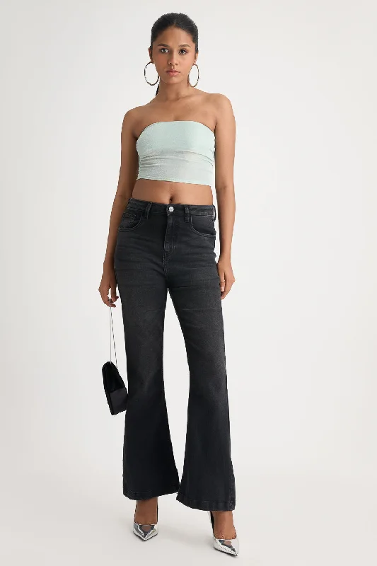 Cozy Lounge Wear Raven Bootcut Jeans
