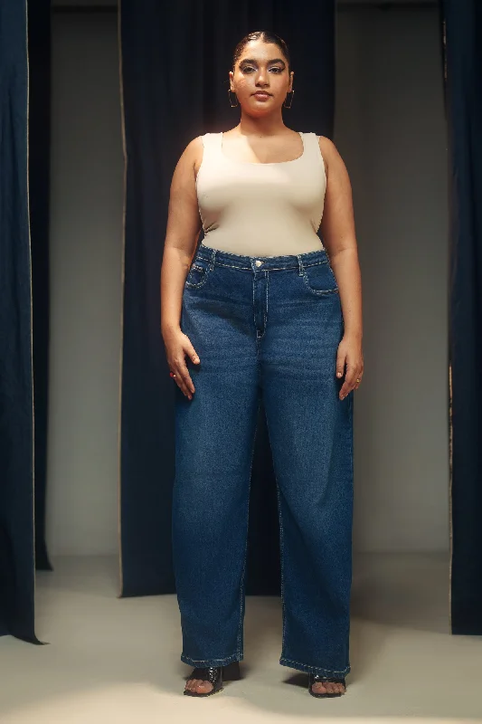 Easy Comfort Style Classic Indie Straight Jeans