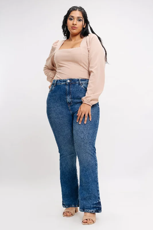 Relaxed Dresses Classic Tinted Bootcut Jeans