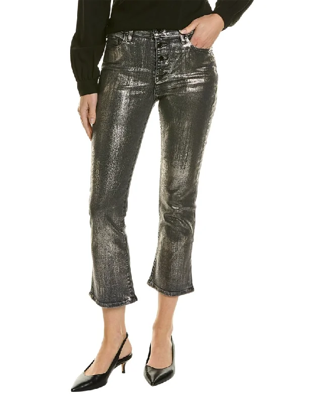 Comfortable And Versatile FIDELITY DENIM Juniper Moonstone Flare Crop Jean
