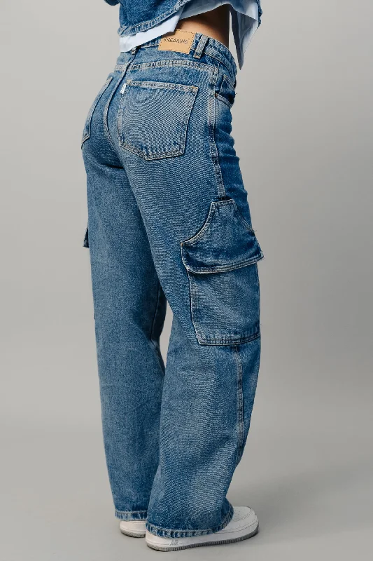 Personalized Wear Flap Play Cargo Jeans