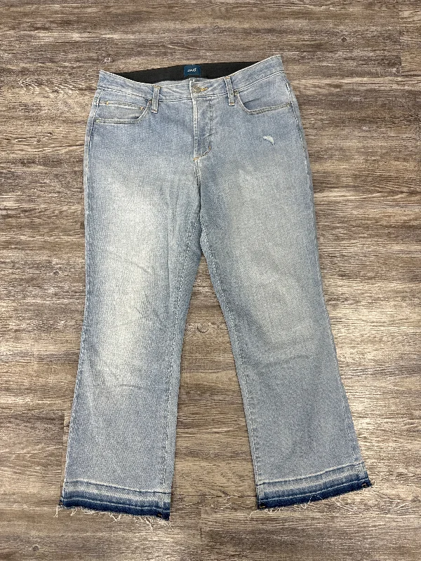 Simple And Comfortable Jeans Boot Cut By Jag In Blue Denim, Size: 8