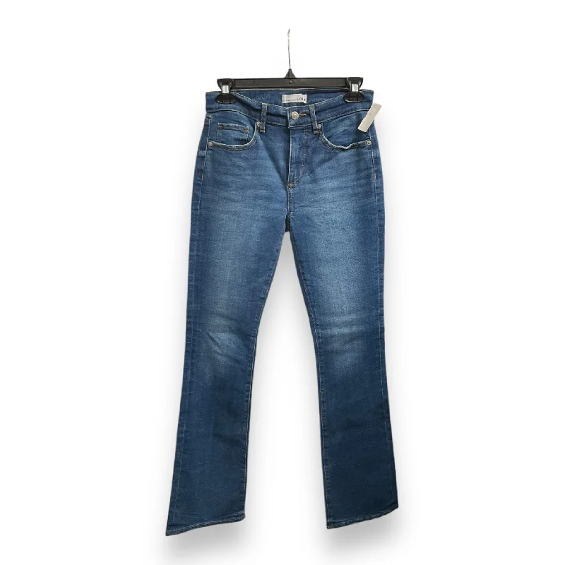 Urban Chic Jeans Boot Cut By Loft In Blue Denim, Size: 0