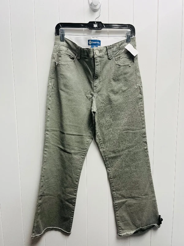 Weekend Comfort Wear Jeans Cropped By Democracy In Grey Denim, Size: 10