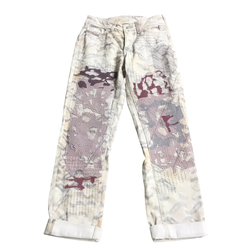 Everyday Outfits Jeans Cropped By Pilcro In Multi-colored, Size: Xs