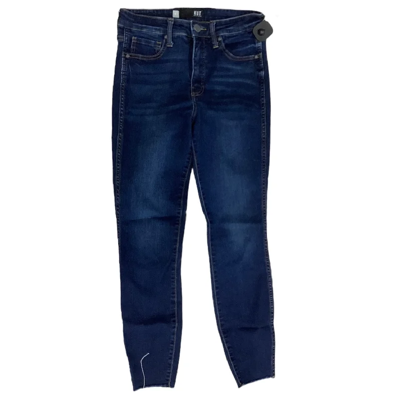 Soft Casuals Jeans Designer By Kut In Blue Denim, Size: 2