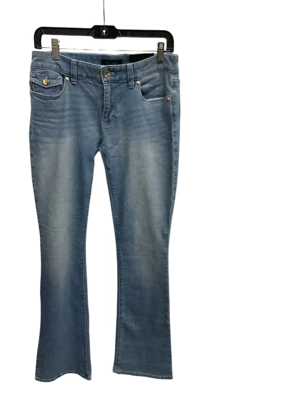 High-end Fashion Jeans Flared By White House Black Market In Blue, Size: 6