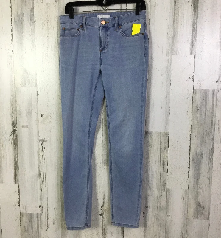 Classic Comfort Jeans Skinny By Lc Lauren Conrad In Blue Denim, Size: 6