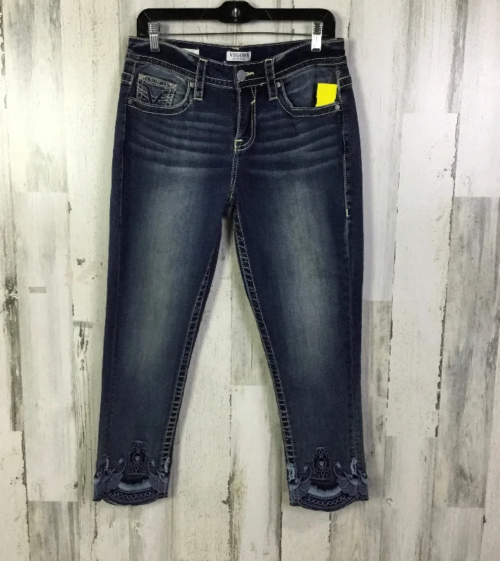Cozy Essentials Jeans Skinny By Vigoss In Blue Denim, Size: 6