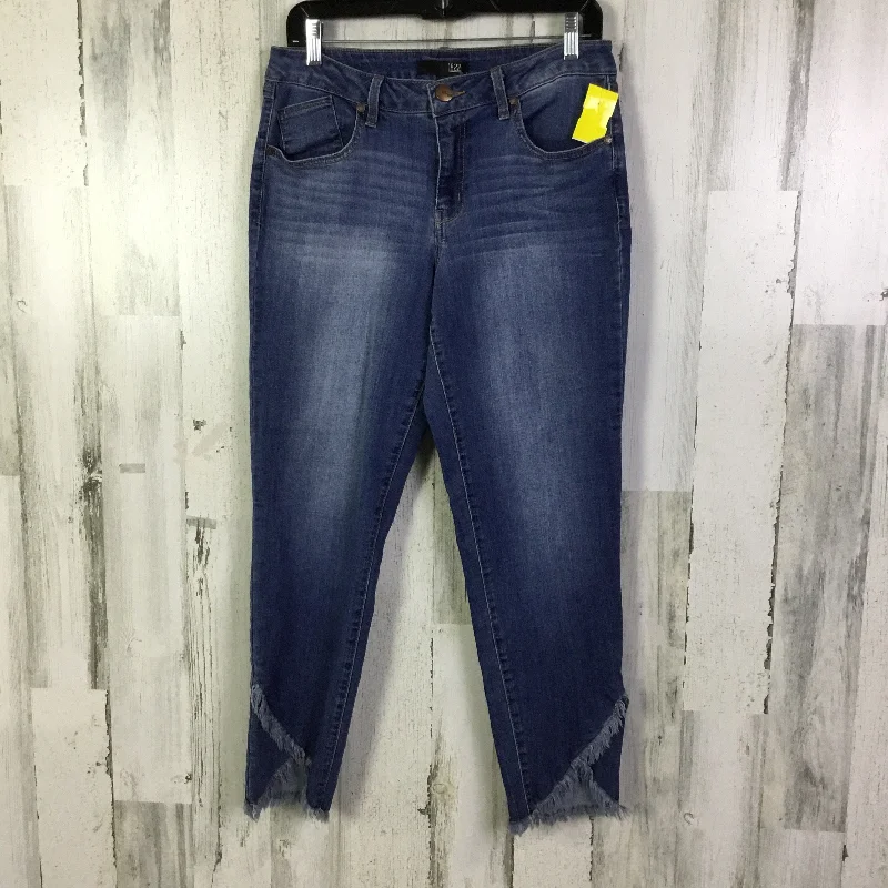 Light Comfort Jeans Straight By 1822 Denim In Blue Denim, Size: 12