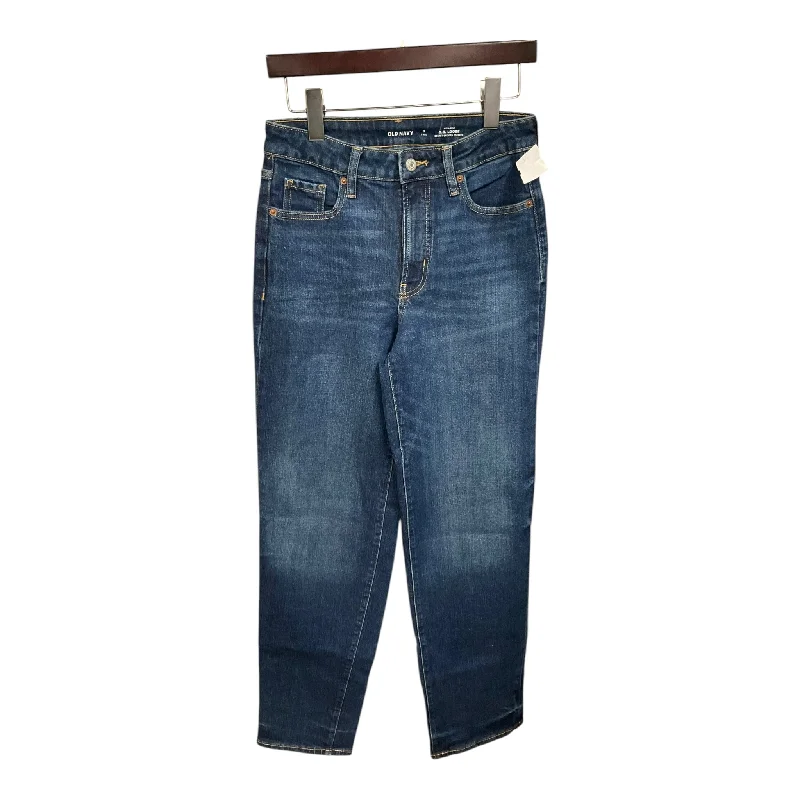 Fashion And Simplicity Jeans Straight By Old Navy In Blue Denim, Size: 2