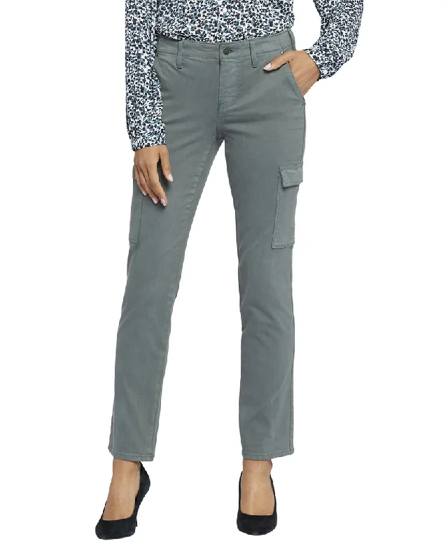 Luxury Temperament NYDJ Sheri Sage Leaf Slim Jean
