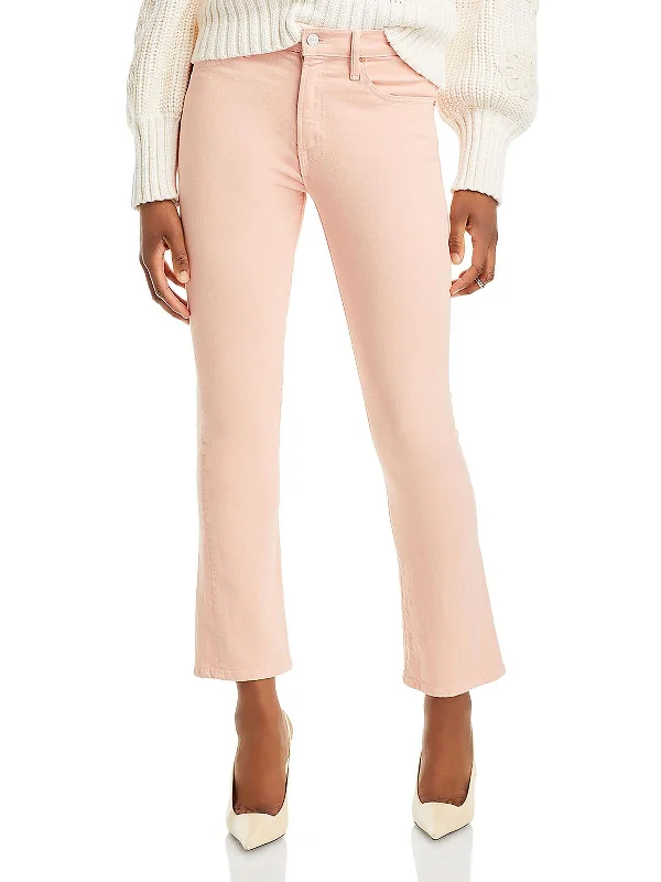 Retro Fashion The Insider Hover Womens High Rise Denim Ankle Jeans