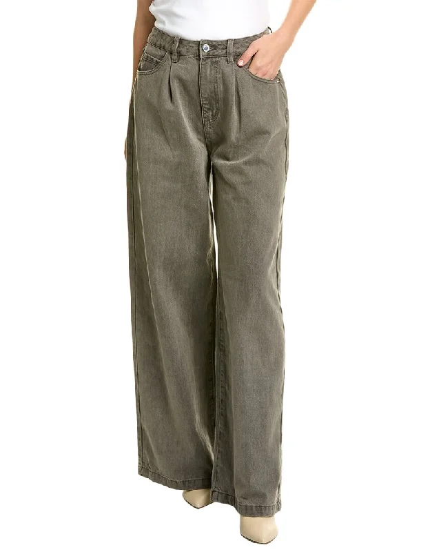 Comfortable And Casual WeWoreWhat High-Rise Wide Leg Pant