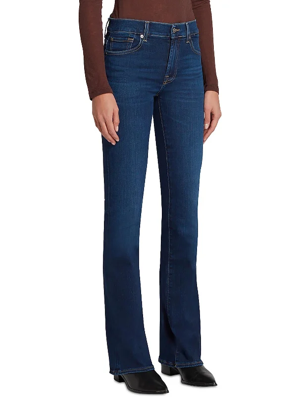 Youthful Style Womens Bell Bottoms Denim Bootcut Jeans