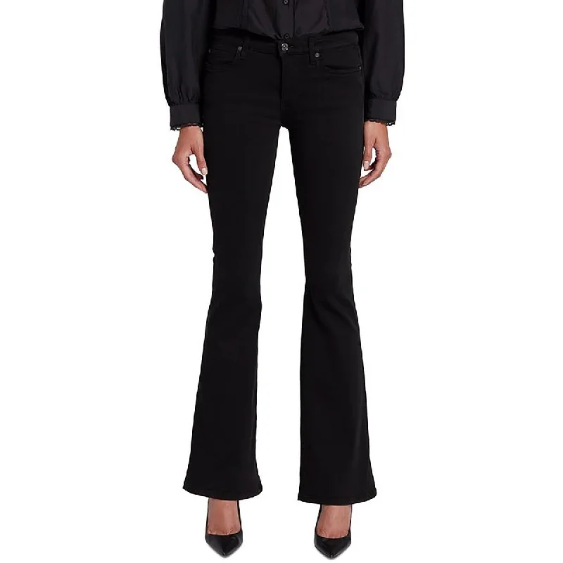 Fashion Concept Womens Denim Stretch Flared Jeans