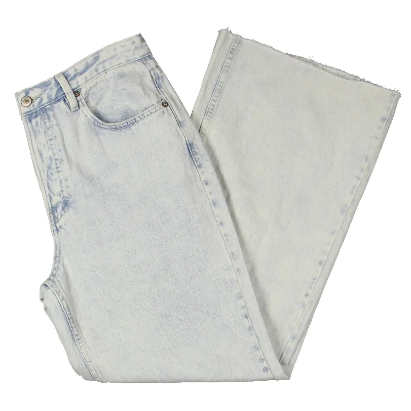 Stylish Comfort Womens High Rise Denim Flare Jeans