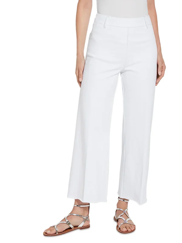 Versatile Outfits Womens High Rise Pull On Flared Jeans