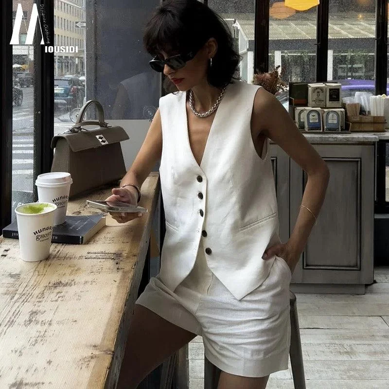 Modernism Bodrum Linen Coord Set