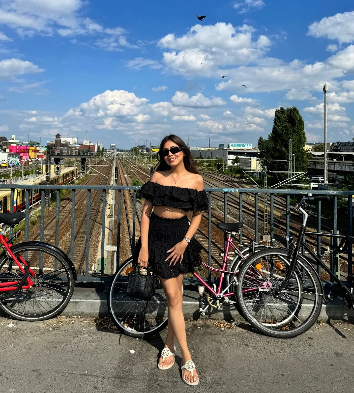 Retro Prints Budapest Luxe Black Co-ord Set
