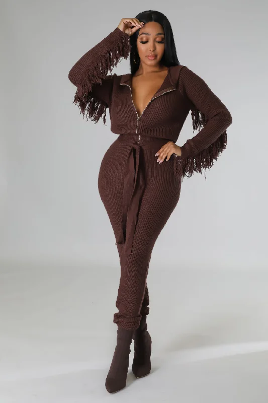 Wandering freely Comfy Baddie Jumpsuit