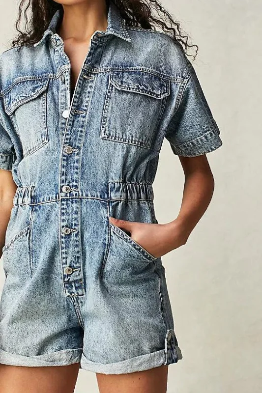 Versatile Outfits Free People: Marci Cuffed Shortall in Marakesh
