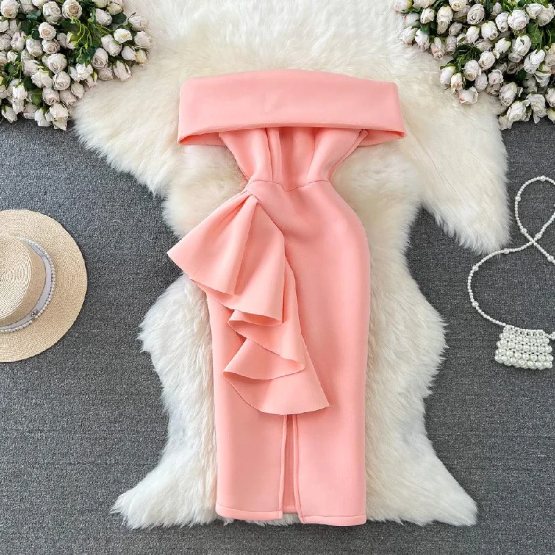 Youthful Style Gilmore Strapless Midi Dress