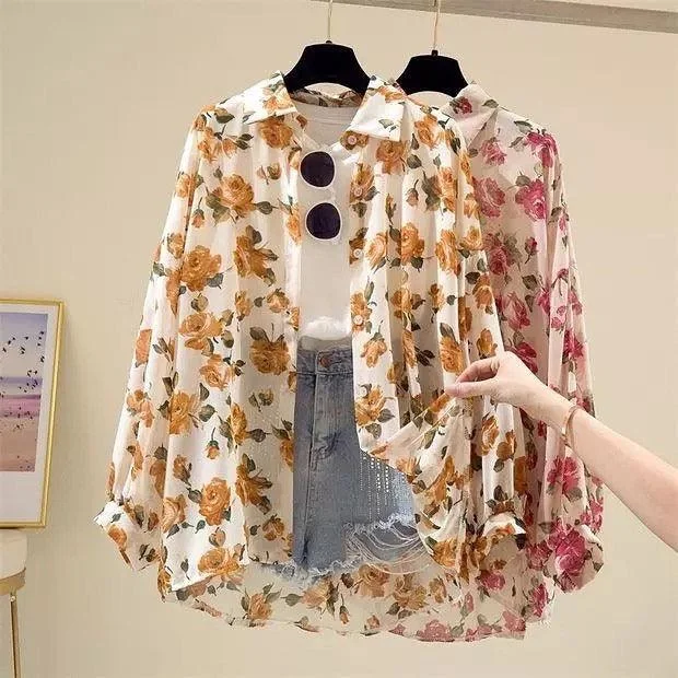 Relaxed Tops Hannah Tropical Shirts