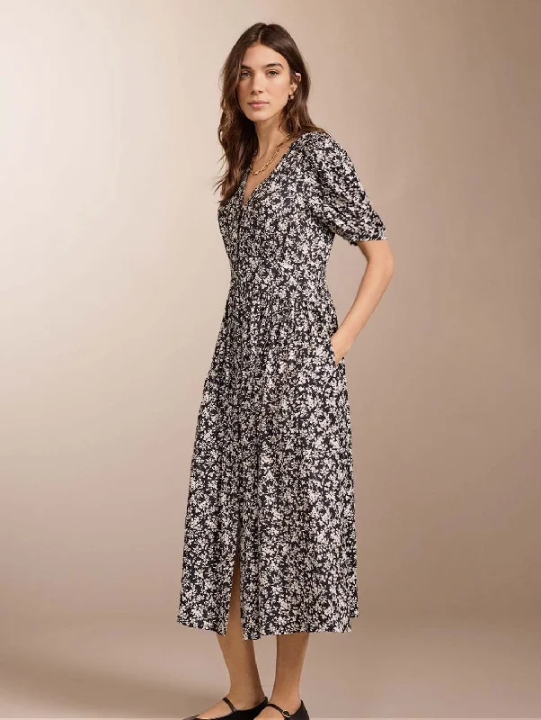 New Products Holly LENZING™ ECOVERO™ Dress | Black Ditsy