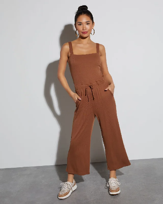 Comfortable Dresses Isabel Tie Waist Jumpsuit