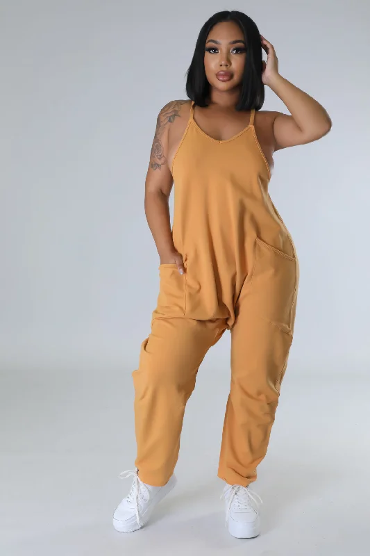 Celebrity Style Komfy Days Jumpsuit