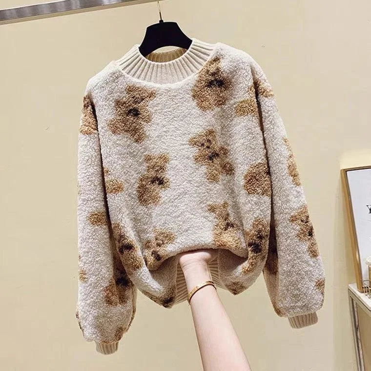Easygoing Outfits Lavour Teddy Sweaters