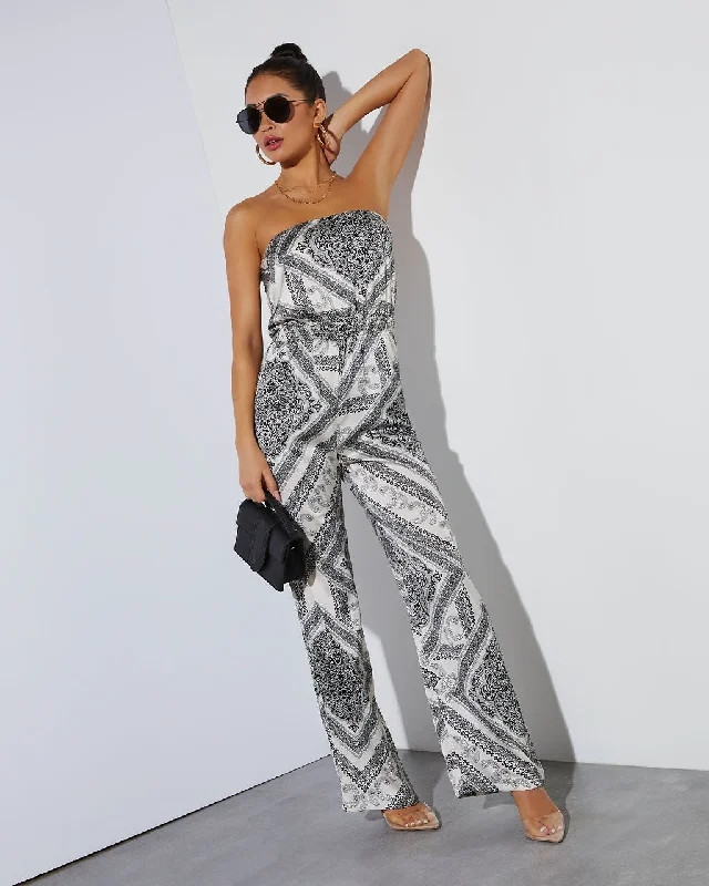 Relaxed Dresses Meadow Strapless Jumpsuit