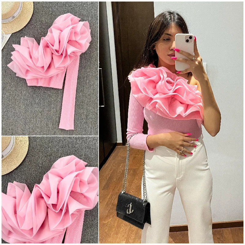 Chic Outfits Skyla One Shoulder Top