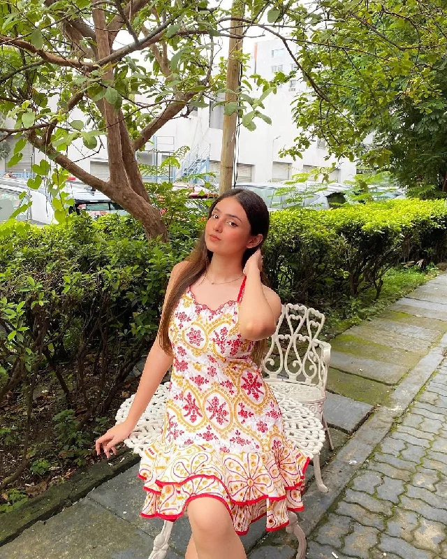 Celebrity Must-have Tropea Luxe Summer Dress